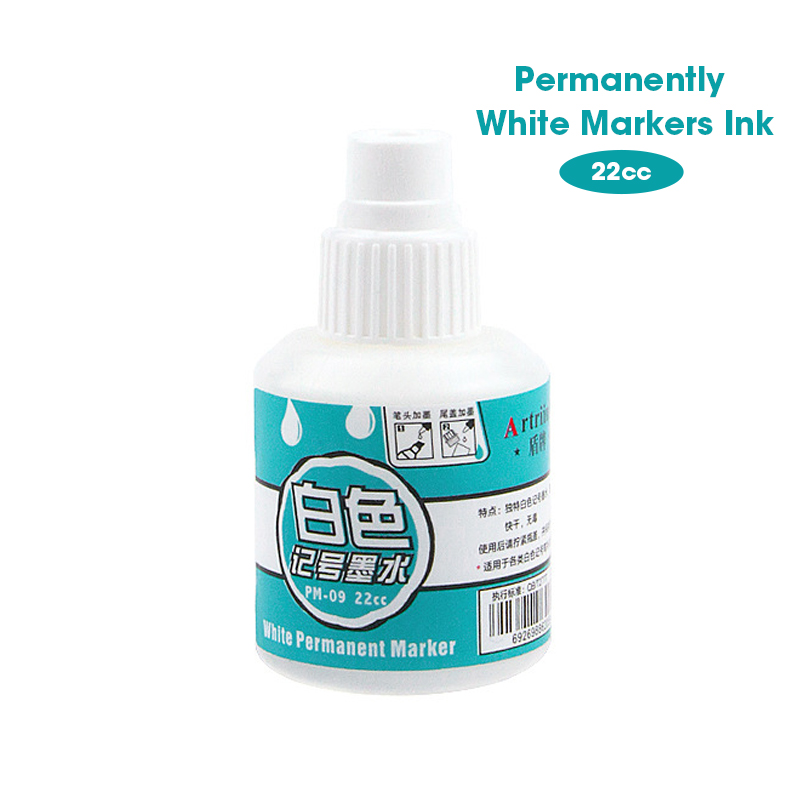Midsole Marker Paint - 1 กล่อง 22cc สีขาวเครื่องหมายหมึกน้ํามันกันน้ํา Non-Erasable Non-Fading