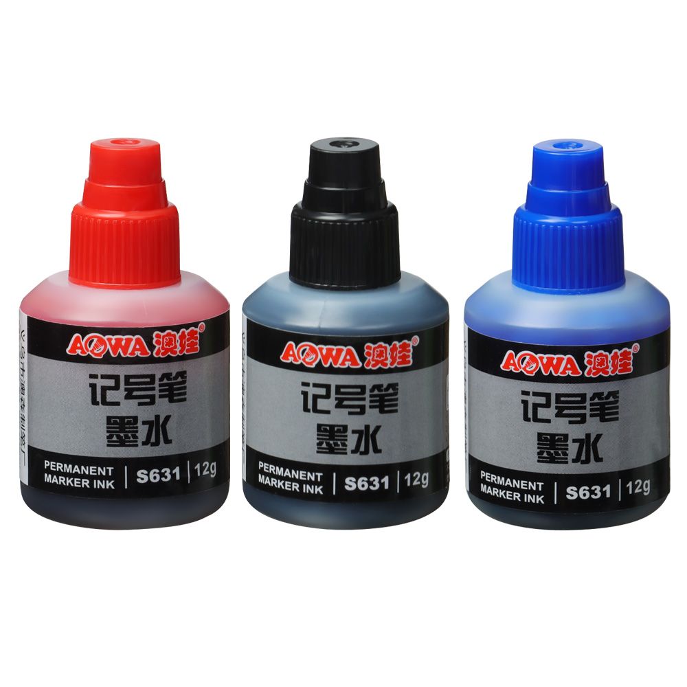 Midsole Marker Paint - 12Ml สีสีดำสีฟ้าสีแดงปากกาปากกาปากกาเติมหมึกสำหรับสี Marker ปากกาเติมเงินทันทีแห้ง Graffiti ถาวรกันน้ำหมึก