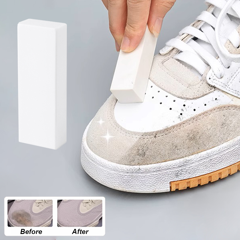 Sneaker Care For Suede - ยางลบทำความสะอาดรองเท้าหนังกลับและรองเท้าผ้าใบ ดูแลรักษารองเท้าหนังแบบด้าน ฟื้นฟูสีขาว น้ำยาขจัดคราบและฟื้นฟูสภาพหนังกำมะหยี่