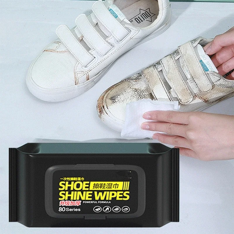 Sneaker Care Wipes - 12-60 ชิ้นแบบพกพาทิ้งรองเท้าผ้าเช็ดทําความสะอาดรองเท้าผ้าใบสีขาวทําความสะอาด Quick ผ้าเช็ดทําความสะอาดเปียกสําหรับรองเท้า