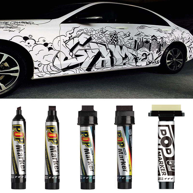 Midsole Marker Paint - ปากกาเมจิกกันน้ำ Genvana/Know POP สำหรับวาดภาพถาวร ระบายสี กราฟฟิตี