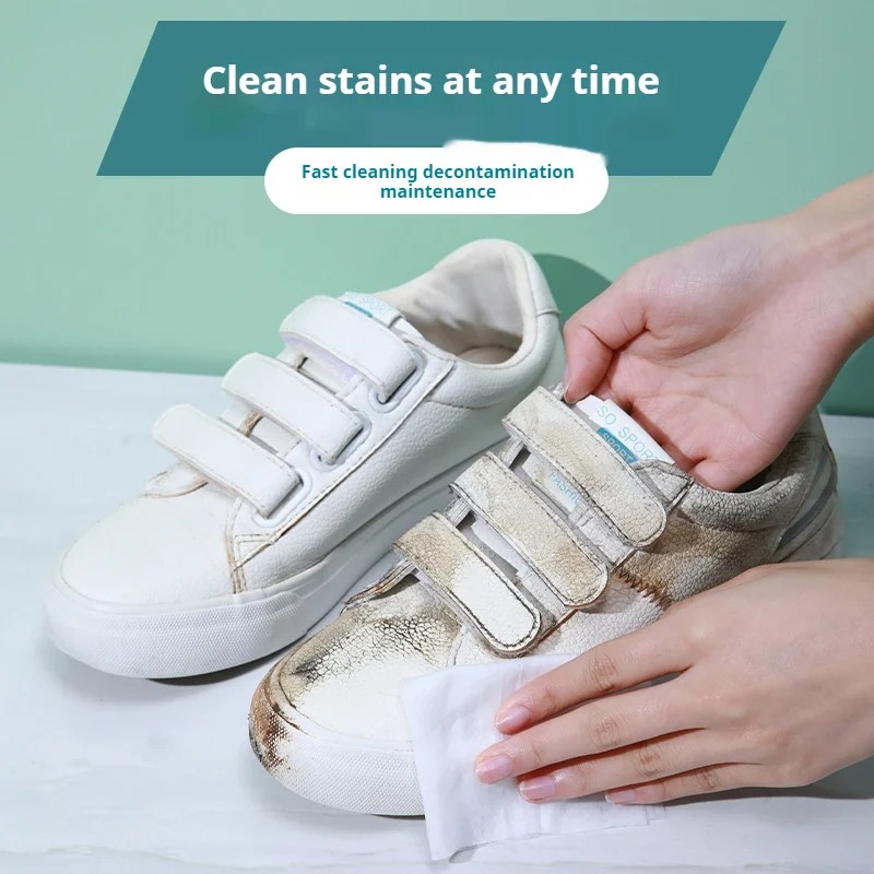 ผ้าเช็ดทำความสะอาดรองเท้าผ้าใบ - Sneaker Care Wipes บทวิจารณ์และราคา