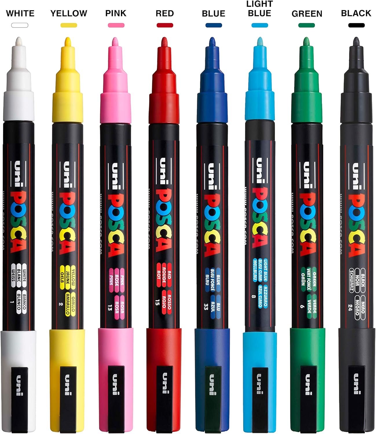 ปากกาเพ้นท์มาร์คเกอร์ Uni Posc - Midsole Marker Paint บทวิจารณ์และราคา