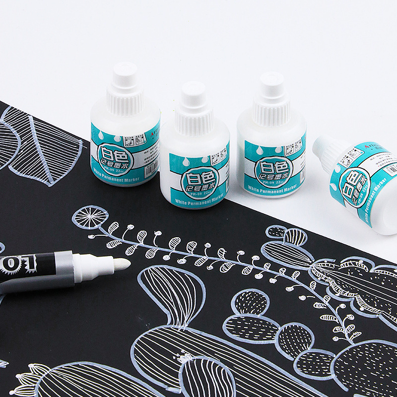 1 กล่อง 22cc สีขาวเครื่องหมายห - Midsole Marker Paint บทวิจารณ์และราคา