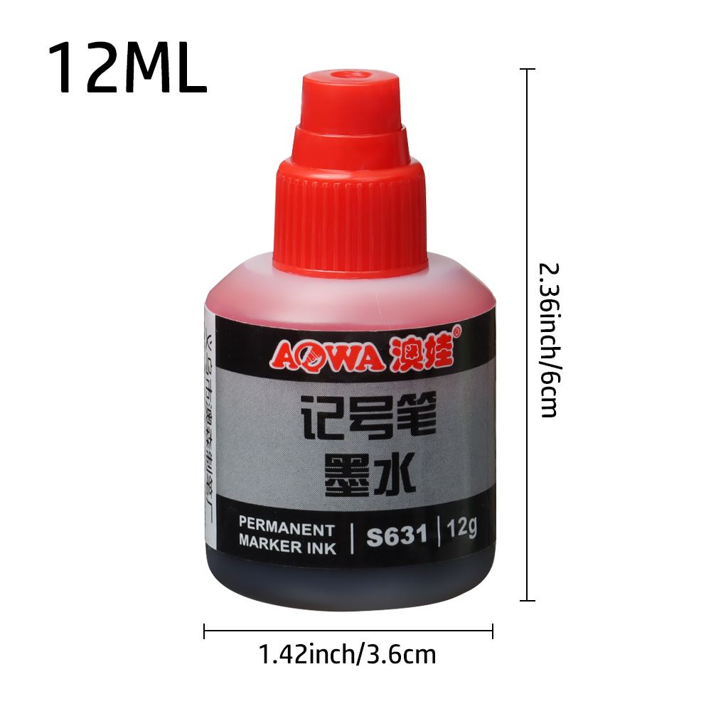 12Ml สีสีดำสีฟ้าสีแดงปากกาปากก - Midsole Marker Paint บทวิจารณ์และราคา