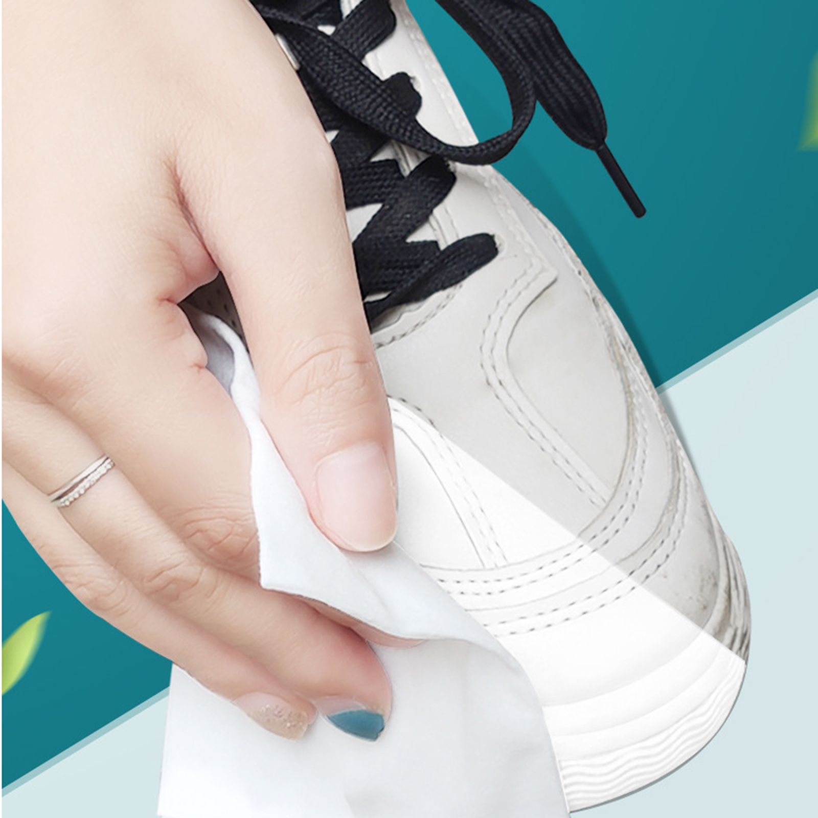 ผ้าเช็ดทำความสะอาดรองเท้า 24 ช - Sneaker Care Wipes บทวิจารณ์และราคา