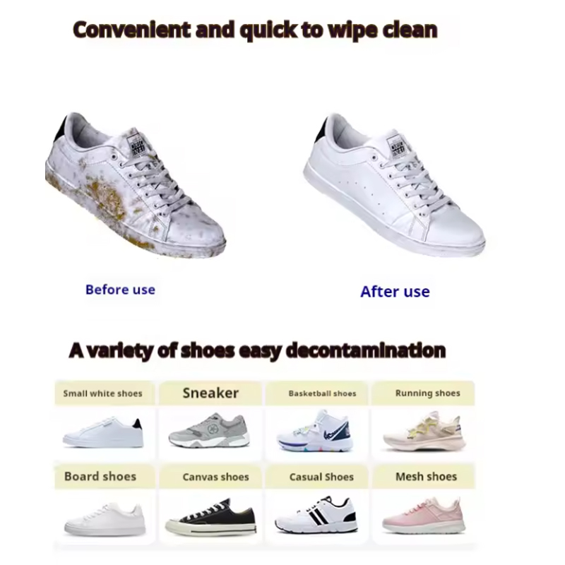ผ้าเช็ดทำความสะอาดรองเท้าแบบใช - Sneaker Care Wipes บทวิจารณ์และราคา