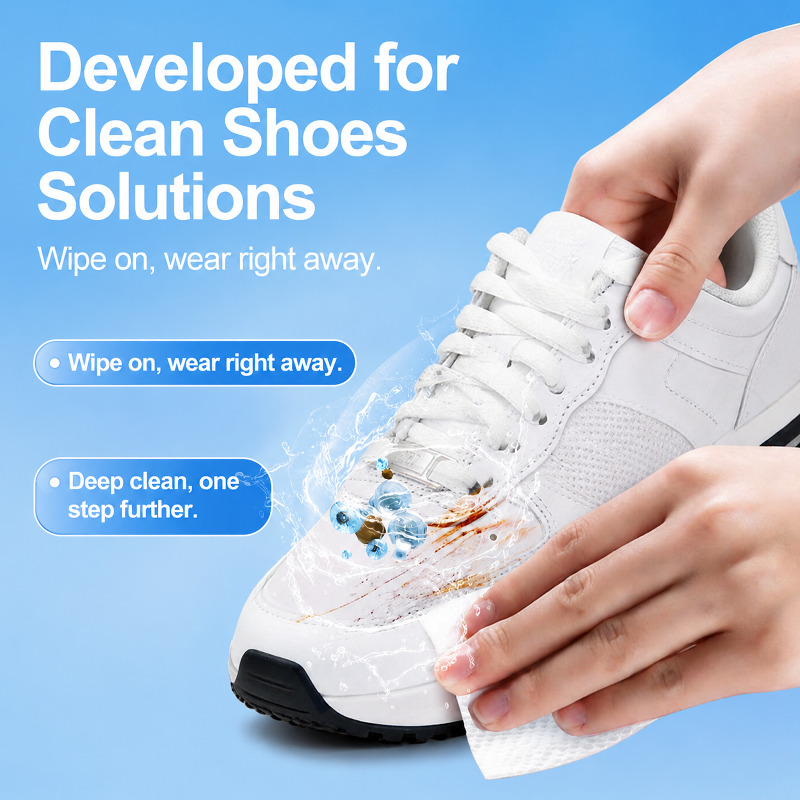 ผ้าเช็ดทำความสะอาดรองเท้าแบบใช - Sneaker Care Wipes บทวิจารณ์และราคา