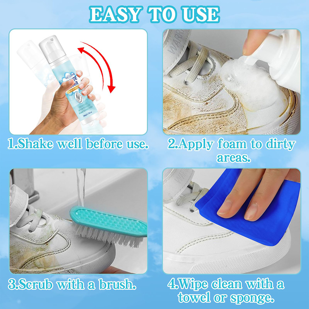 ชุดทำความสะอาดรองเท้า น้ำยาทำค - Sneaker Care Kit บทวิจารณ์และราคา